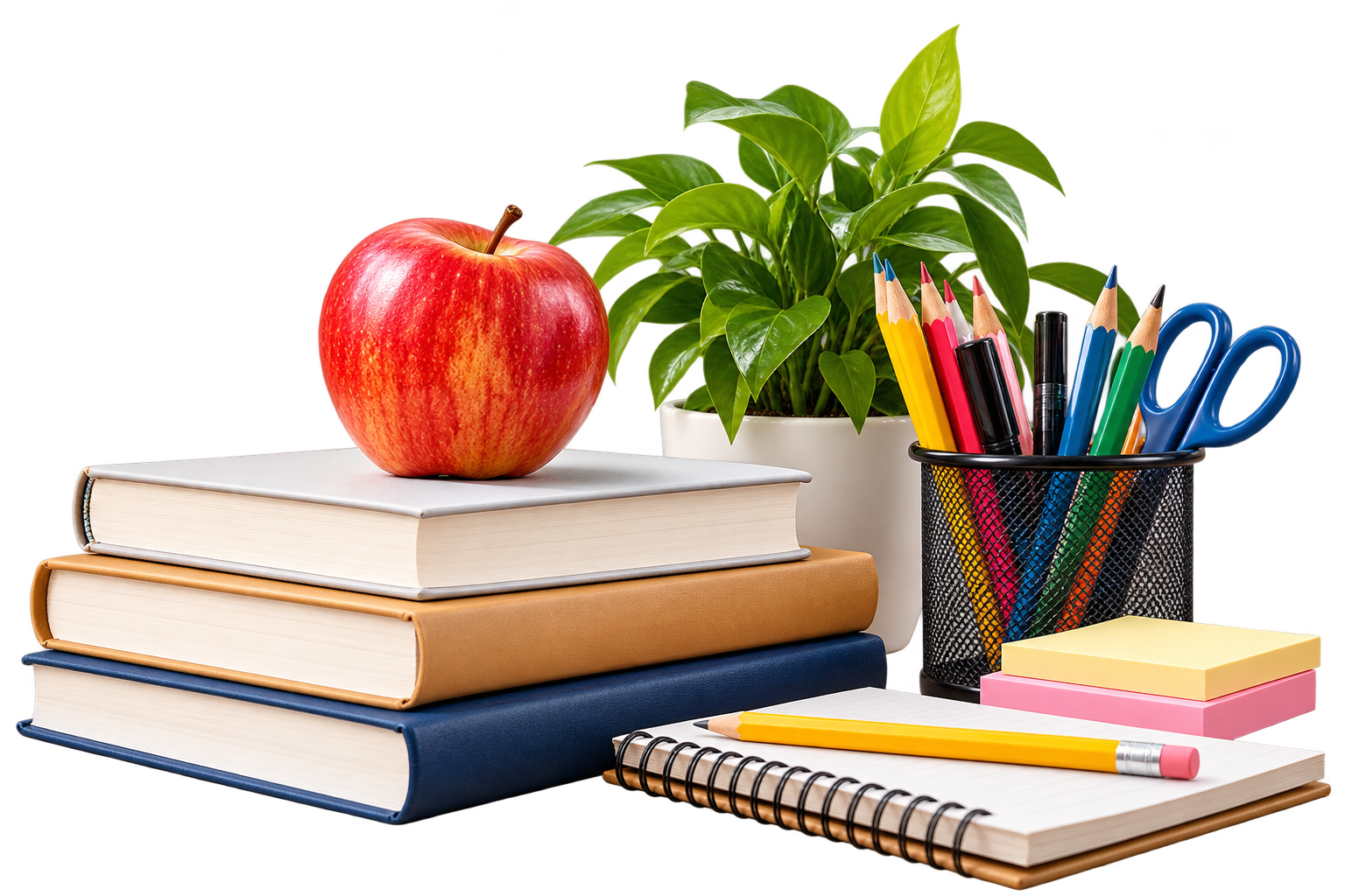 Students learning in a classroom
